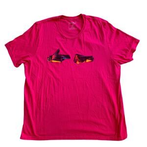 Run‎ The Jewels Hot Pink T-shirt 3XL Unisex Graphic Short Sleeve Soft Cotton